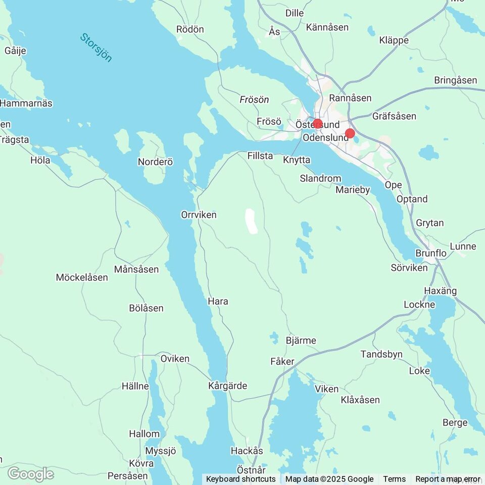 Butiker med rea-varor nära Myrviken, Jämtland