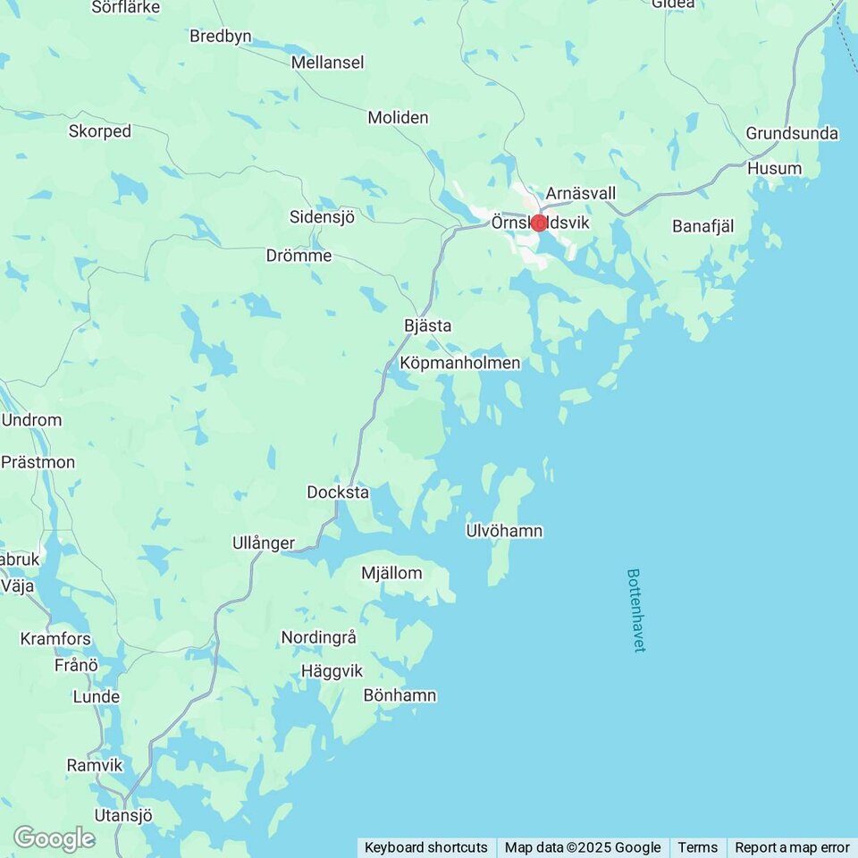 Butiker med rea-varor nära Nordingrå, Ångermanland