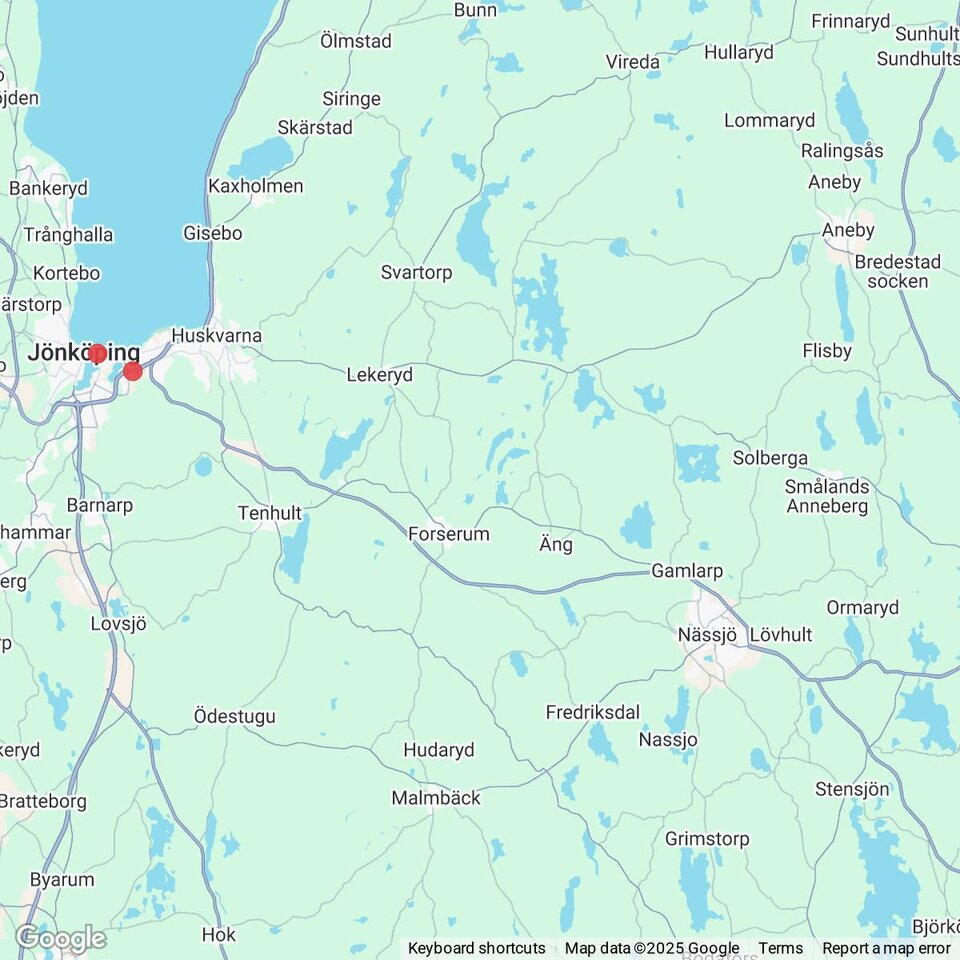 Butiker med rea-varor nära Ormaryd, Småland