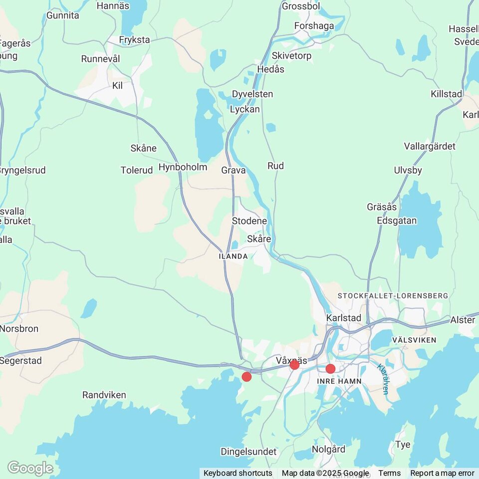 Butiker med rea-varor nära Värmland