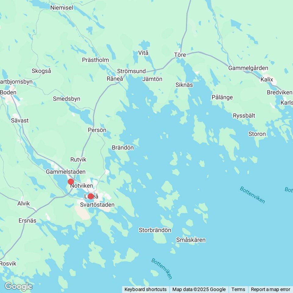 Butiker med rea-varor nära Påläng, Norrbotten