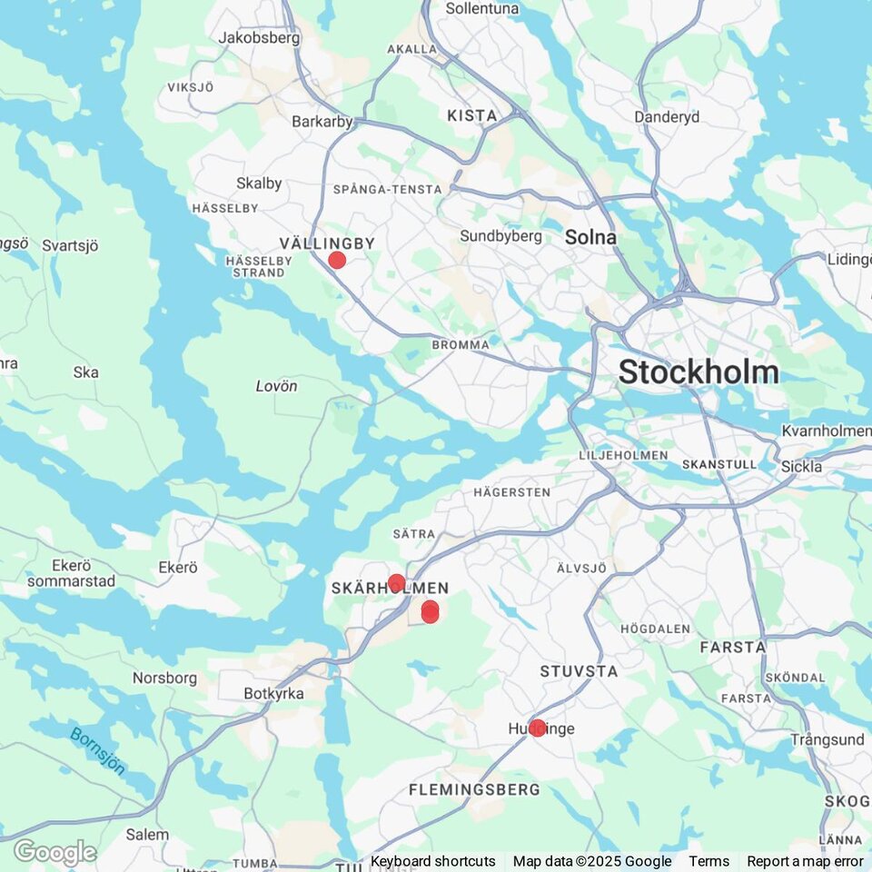 Butiker med rea-varor nära Parksidan, Uppland