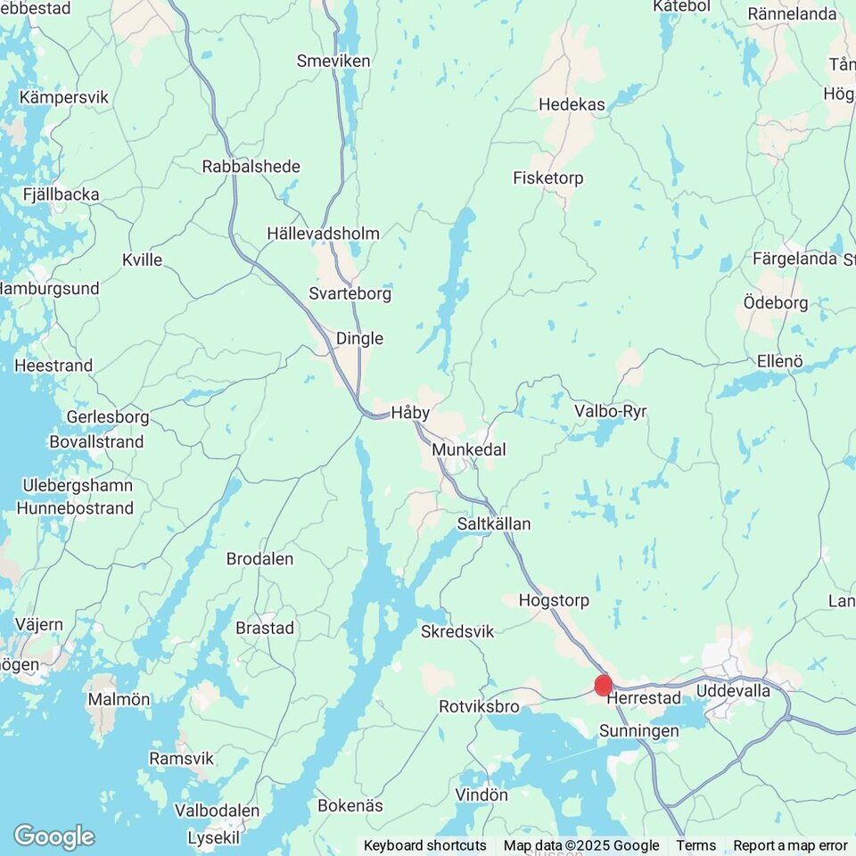 Butiker med rea-varor nära Rabbalshede, Bohuslän