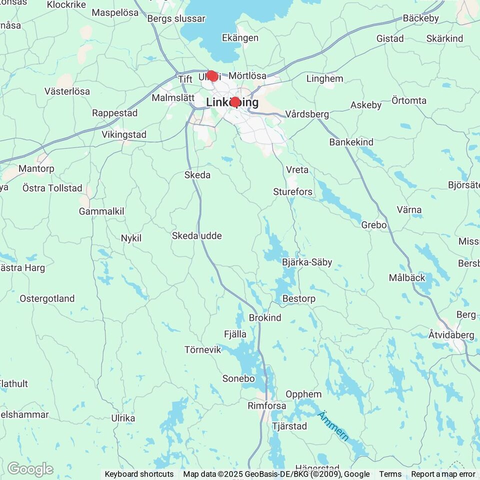 Butiker med rea-varor nära Rimforsa, Östergötland