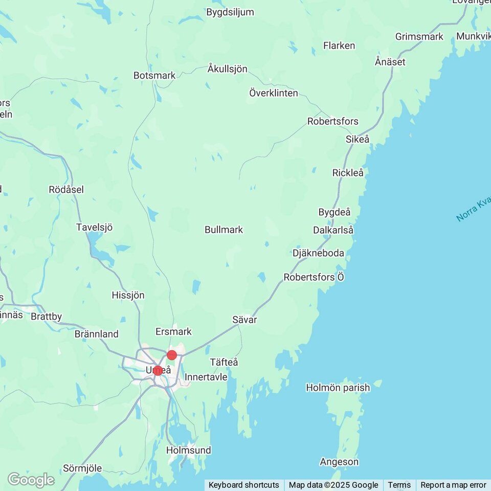 Butiker med rea-varor nära Robertsfors, Västerbotten