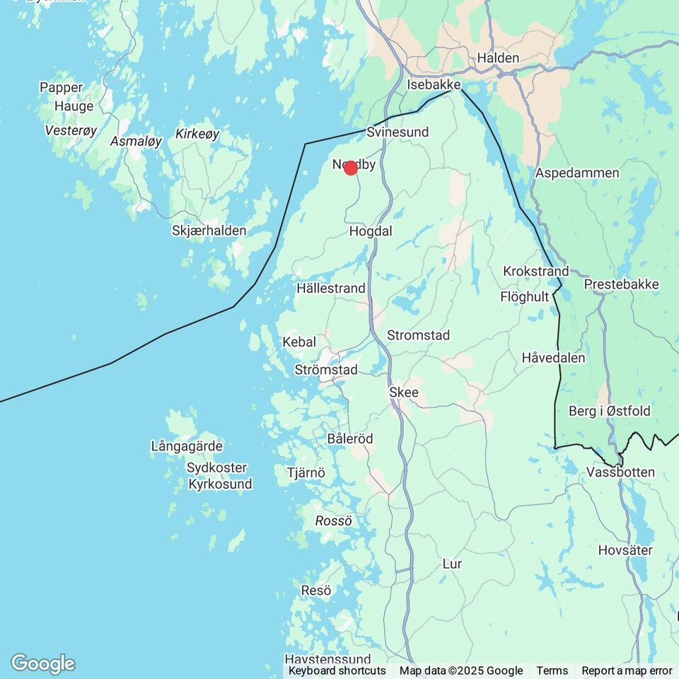 Butiker med rea-varor nära Rossö, Bohuslän