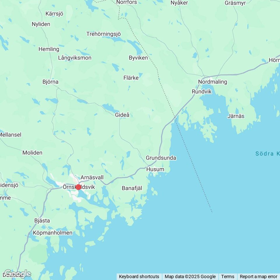 Butiker med rea-varor nära Rundvik, Ångermanland