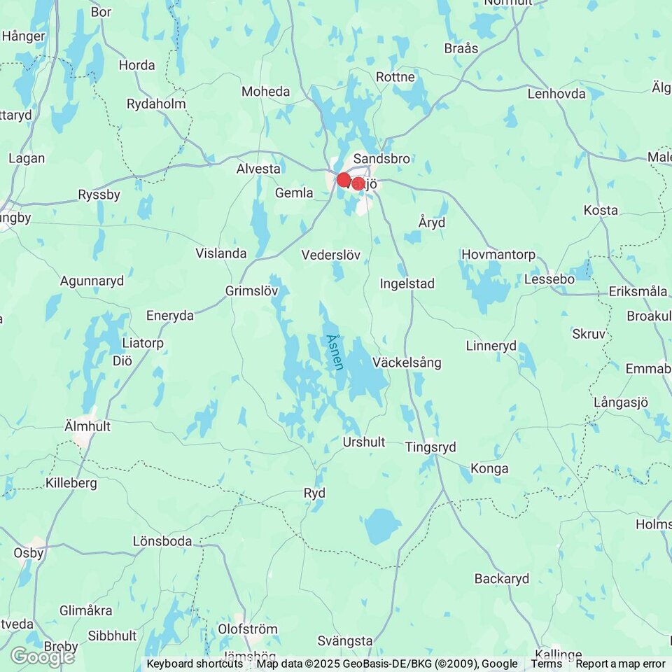 Butiker med rea-varor nära Ryd, Småland