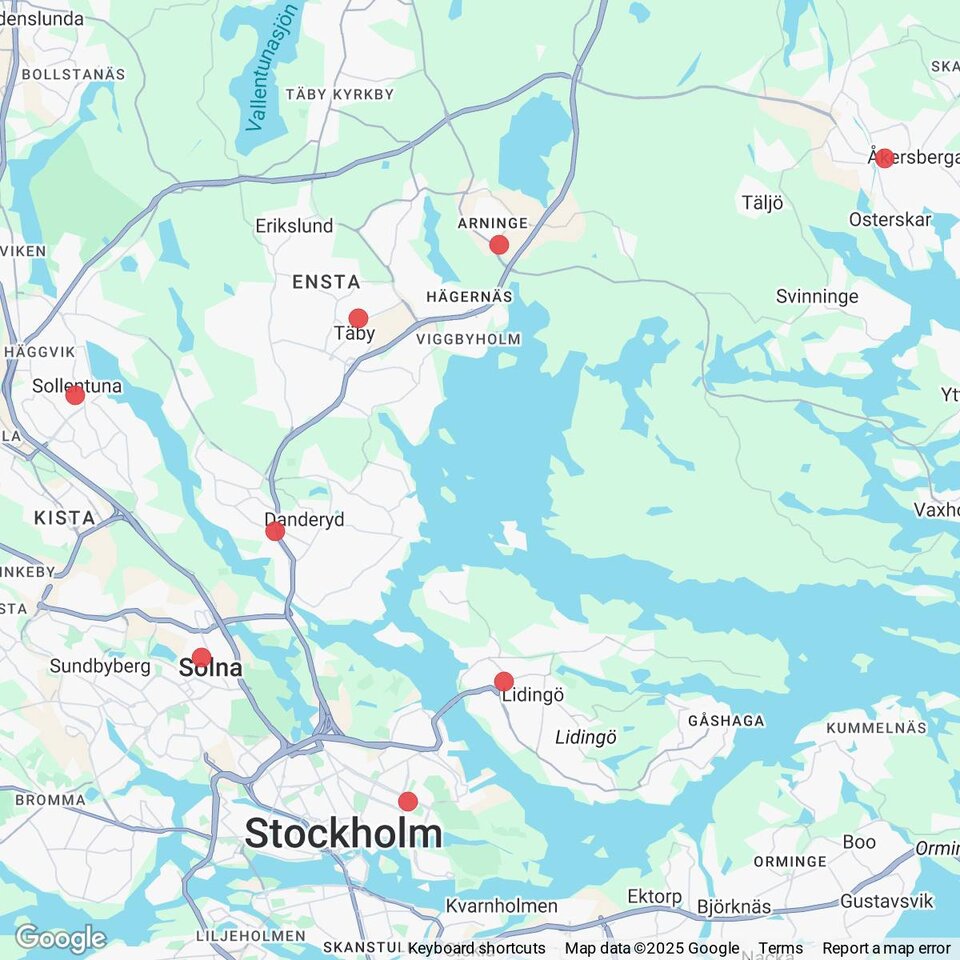 Butiker med rea-varor nära Uppland