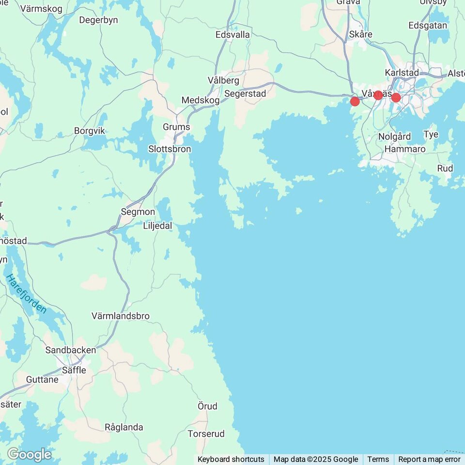 Butiker med rea-varor nära Säffle, Värmland