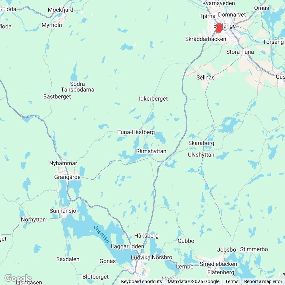 Butiker med rea-varor nära Saxdalen, Dalarna