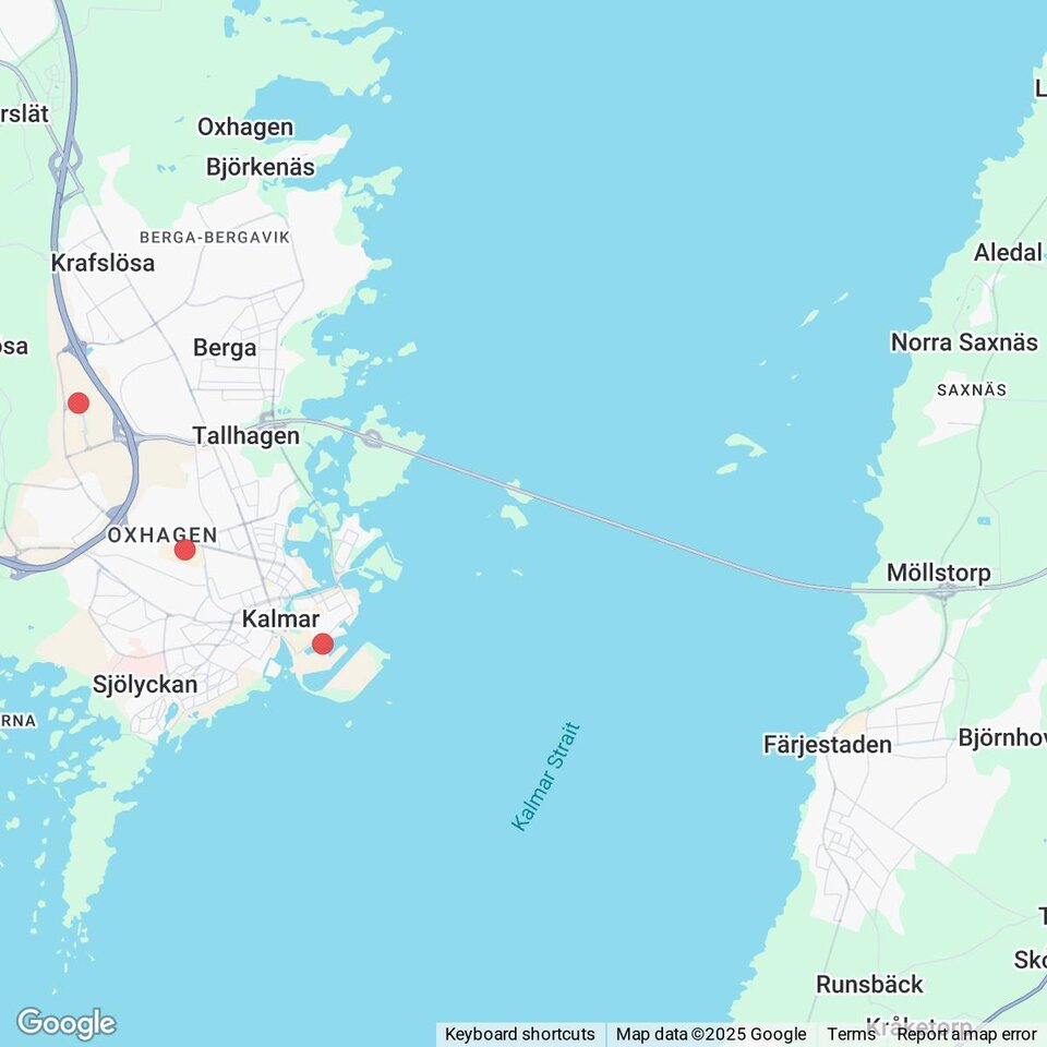 Butiker med rea-varor nära Öland