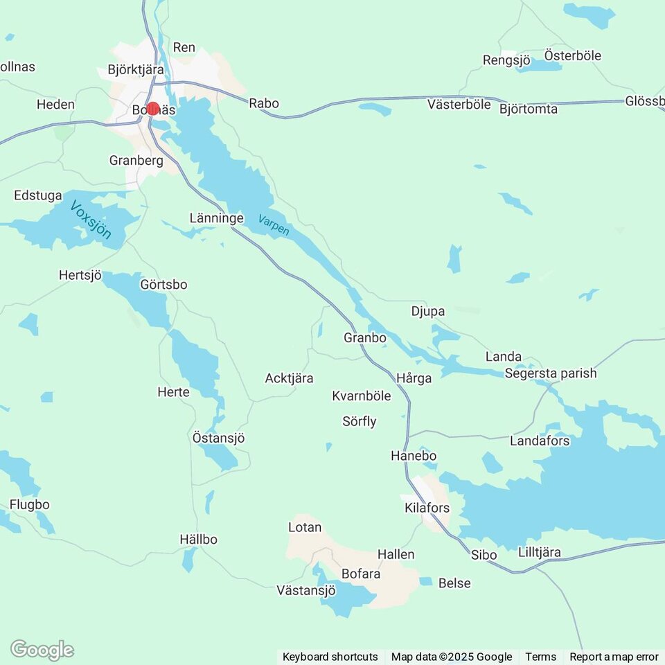 Butiker med rea-varor nära Sibo, Hälsingland