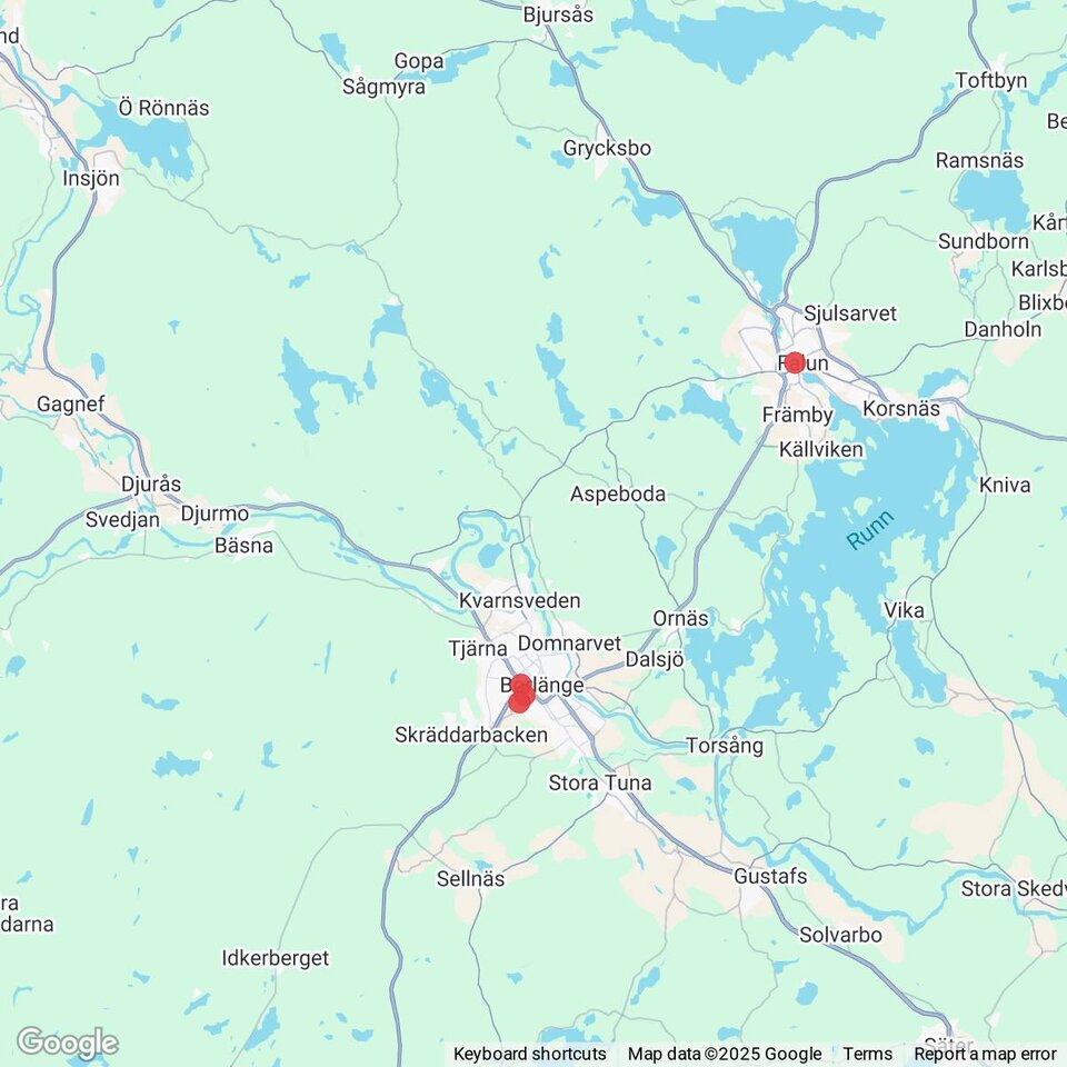 Butiker med rea-varor nära Sifferbo, Dalarna