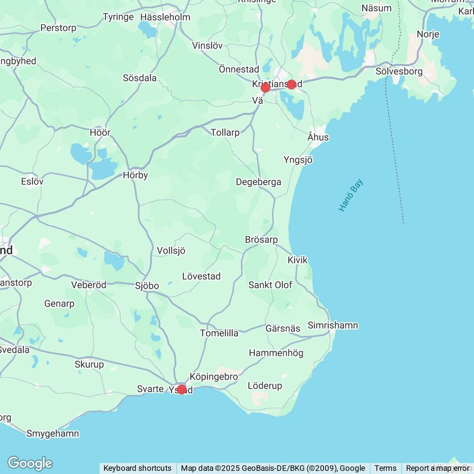 Butiker med rea-varor nära Skåne-Tranås, Skåne