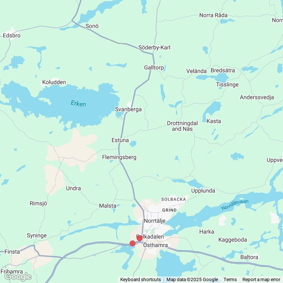 Butiker med rea-varor nära Söderby-Karl, Uppland