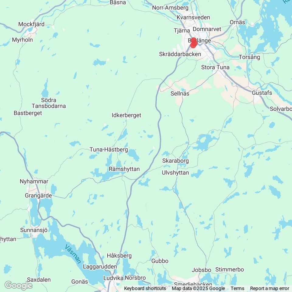 Butiker med rea-varor nära Sörvik, Dalarna