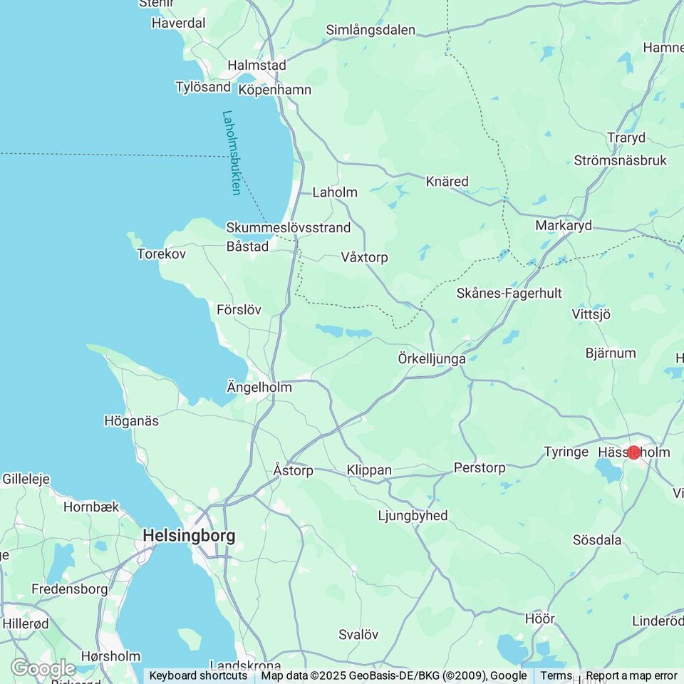 Butiker med rea-varor nära Stockamöllan, Skåne