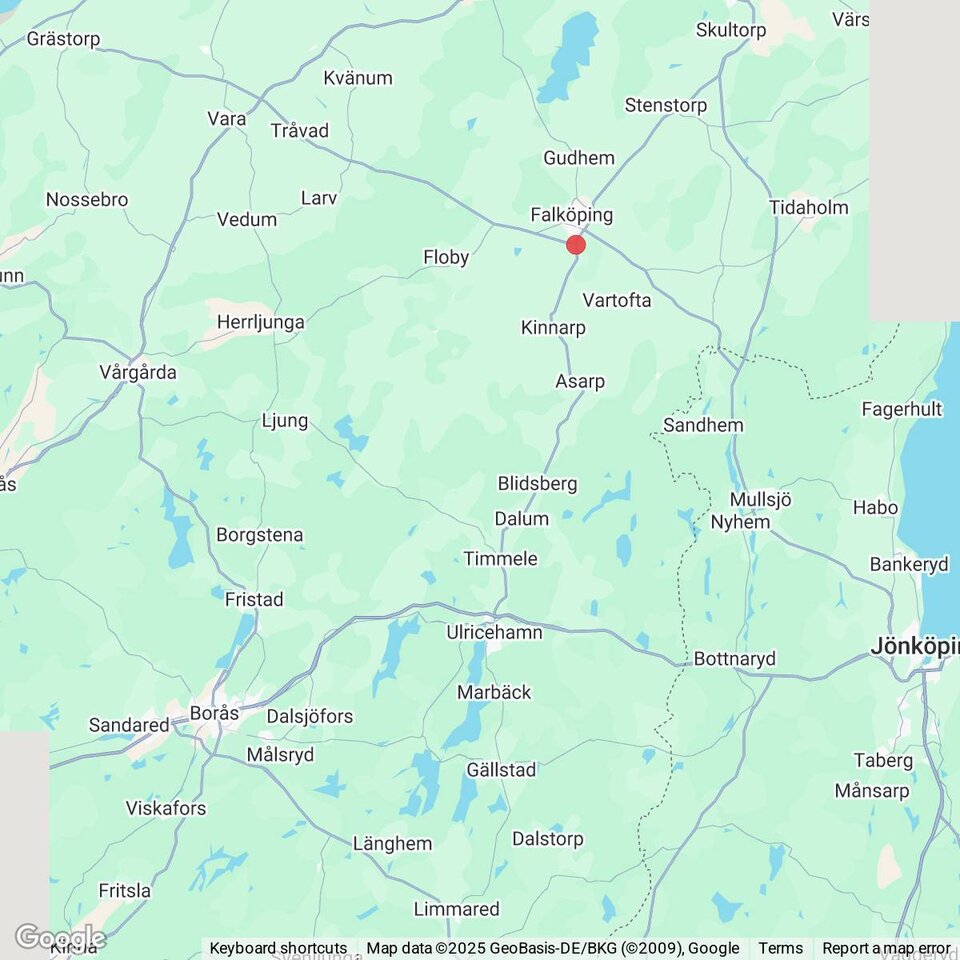 Butiker med rea-varor nära Stora Levene, Västergötland