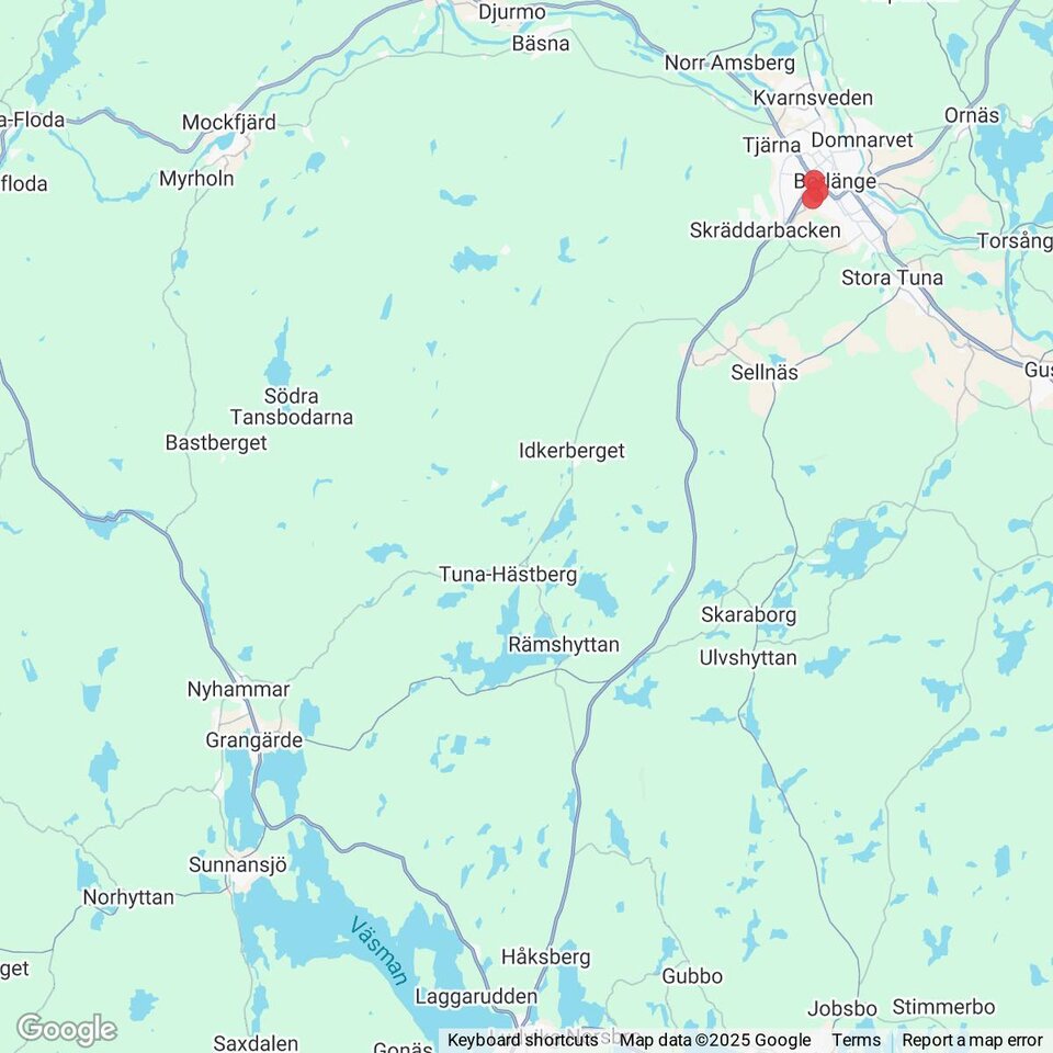 Butiker med rea-varor nära Sunnansjö, Dalarna