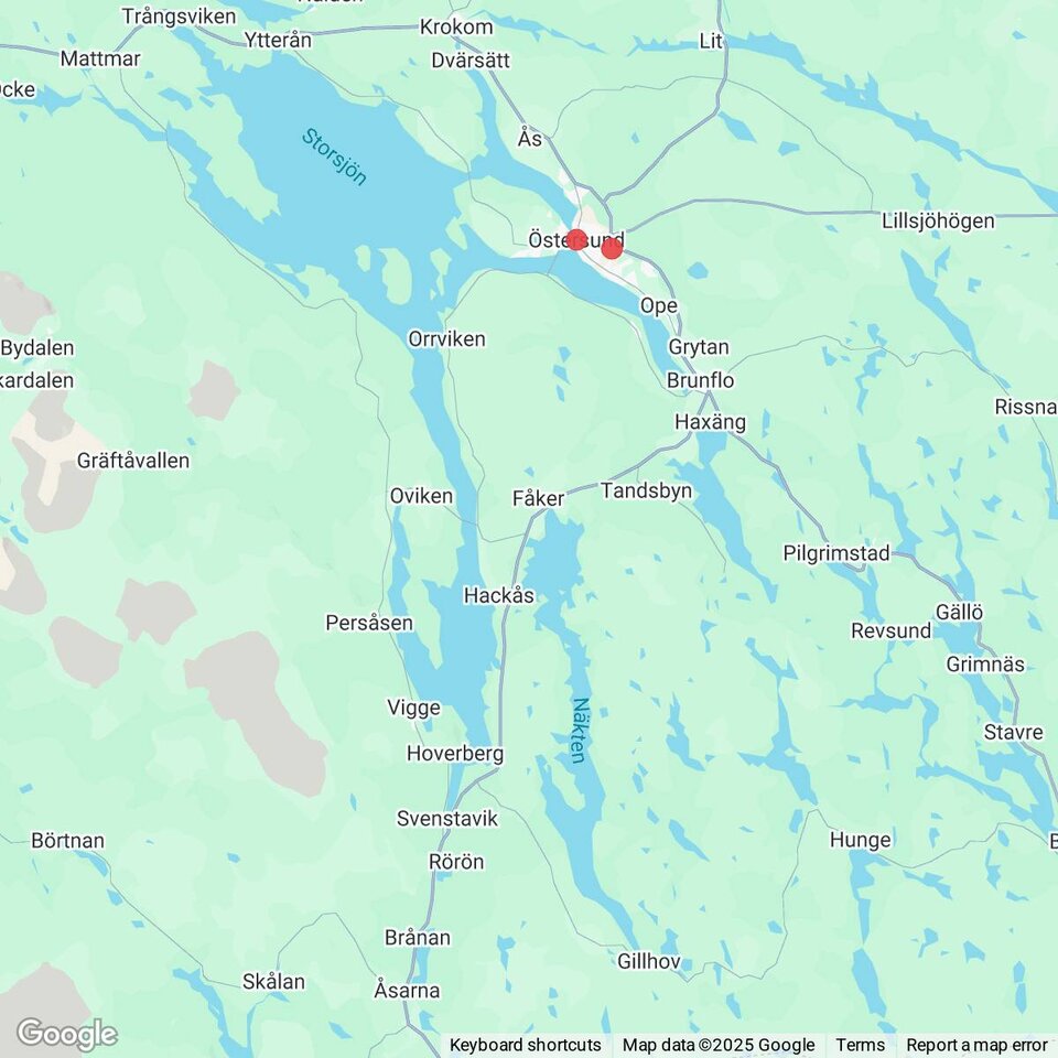 Butiker med rea-varor nära Svenstavik, Jämtland