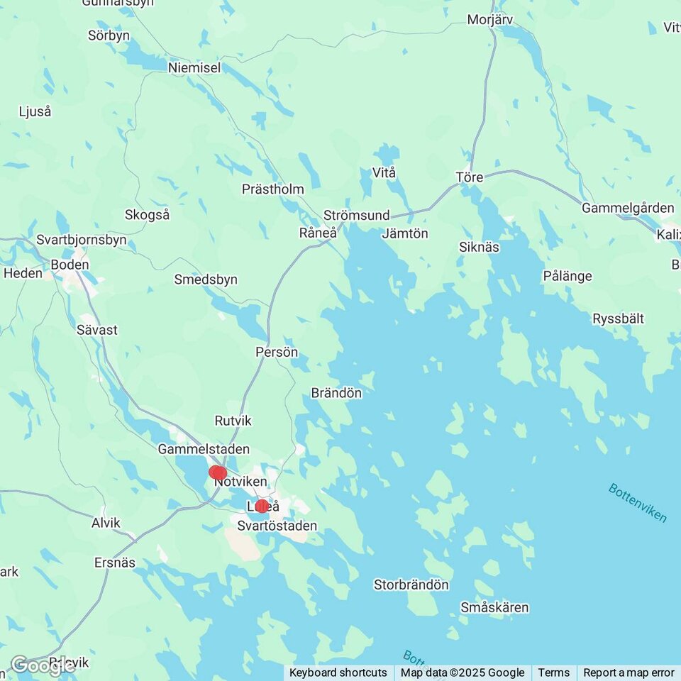 Butiker med rea-varor nära Töre, Norrbotten