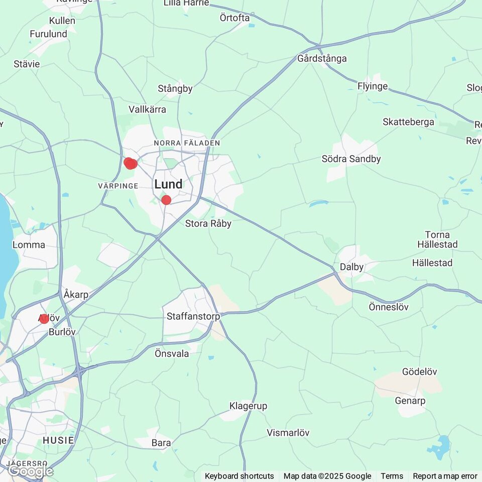 Butiker med rea-varor nära Torna Hällestad, Skåne