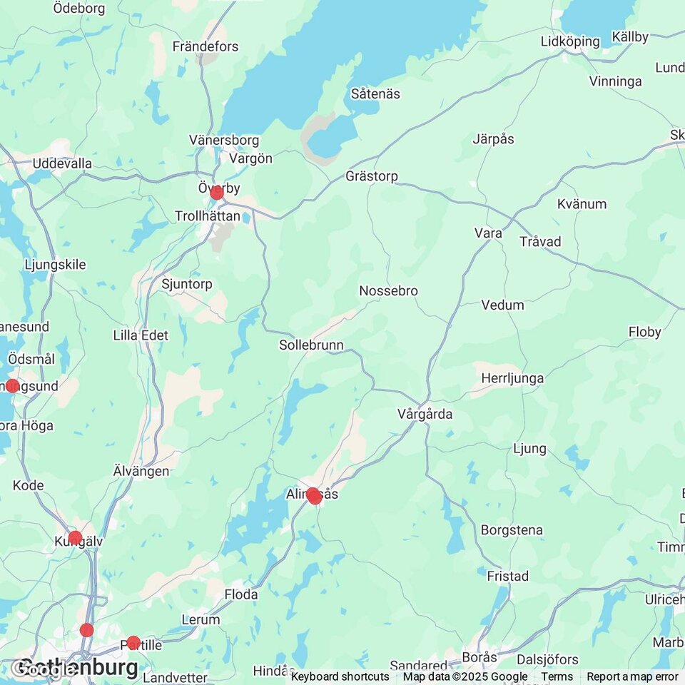 Butiker med rea-varor nära Torskog och Svenseröd, Bohuslän