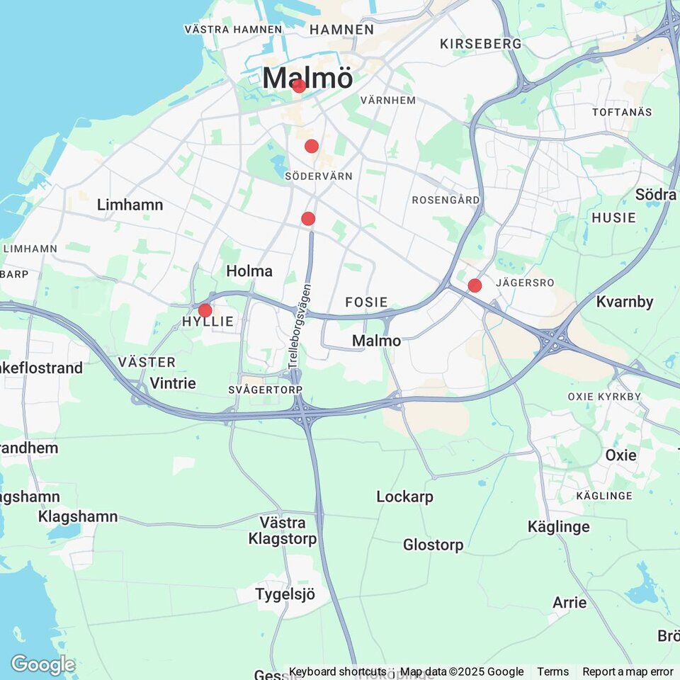 Butiker med rea-varor nära Tygelsjö, Skåne