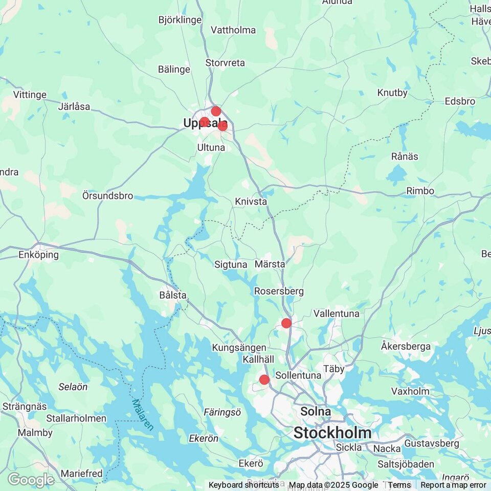 Butiker med rea-varor nära Ultuna, Uppland