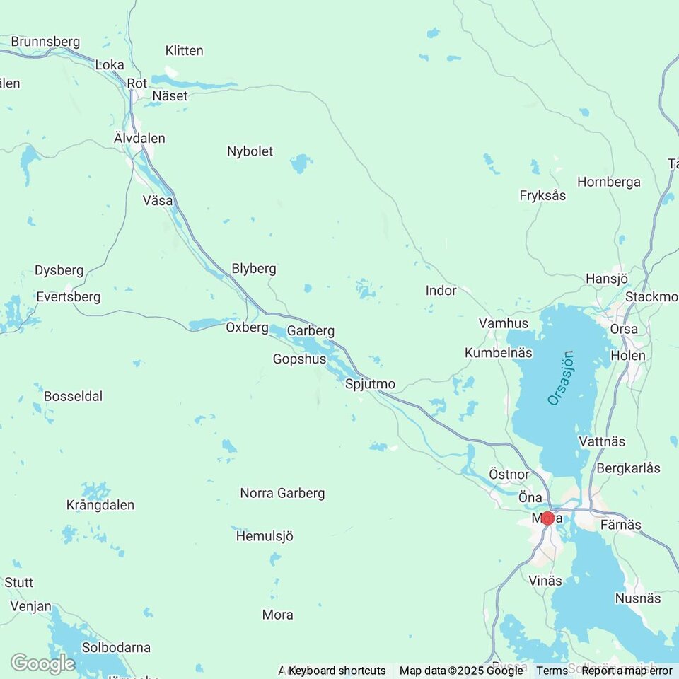 Butiker med rea-varor nära Västermyckeläng, Dalarna