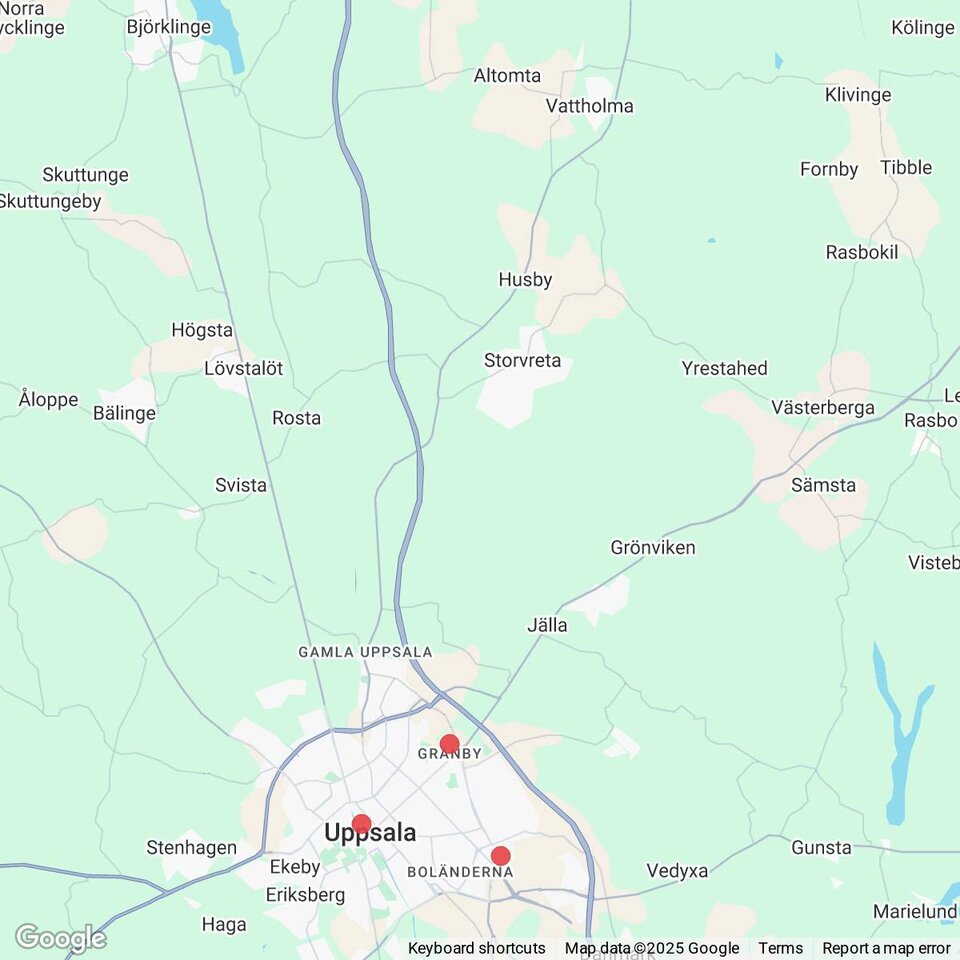 Butiker med rea-varor nära Vattholma, Uppland