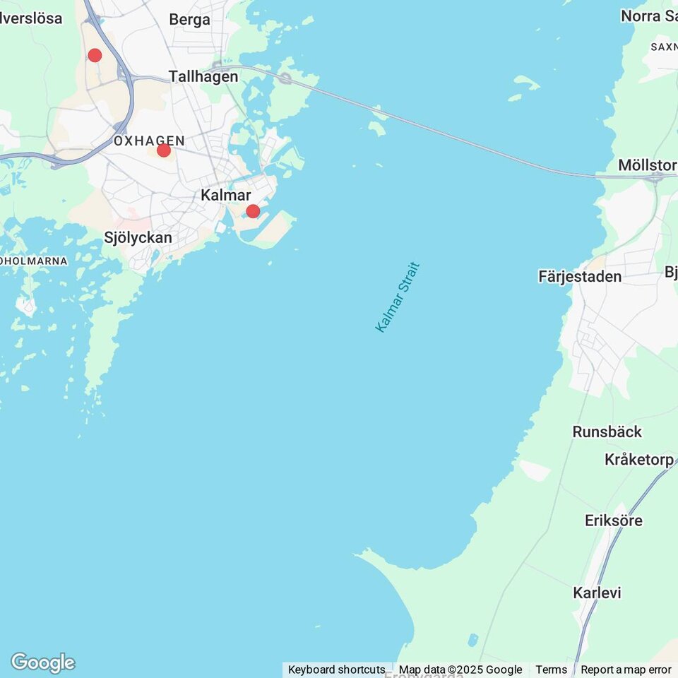 Butiker med rea-varor nära Vickleby, Öland