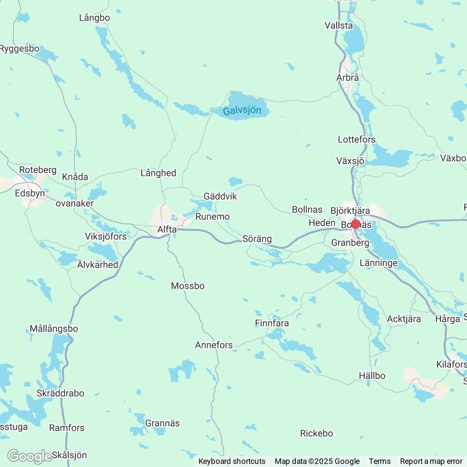 Butiker med rea-varor nära Viksjöfors, Hälsingland