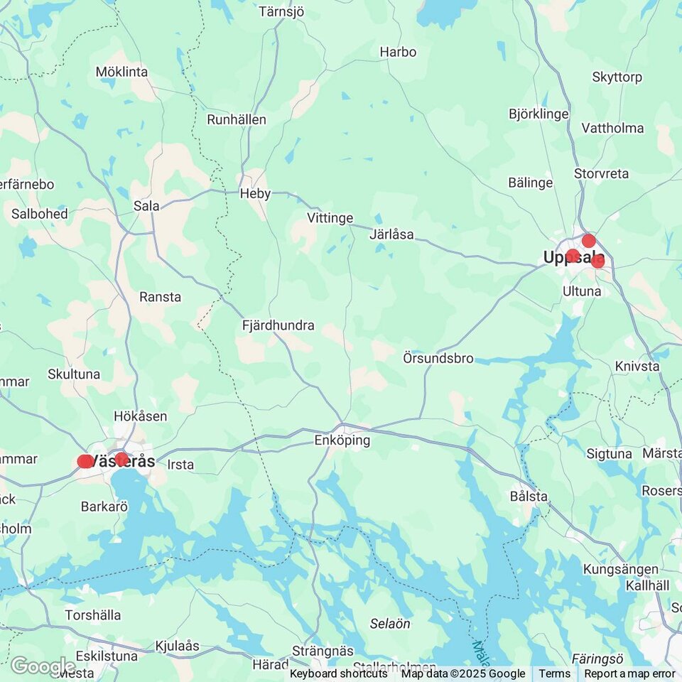 Butiker med rea-varor nära Vittinge, Uppland