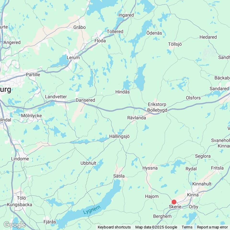 Butiker med rea-varor nära Ytterstad, Västergötland